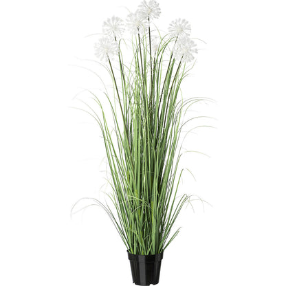 Grass bush with dandelions, pack of 2 in a pot, height 1280 mm.