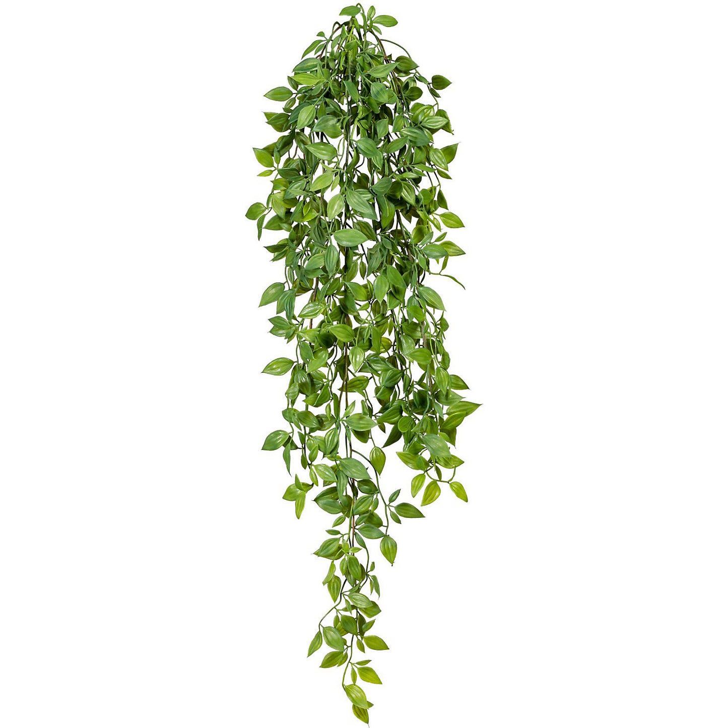 Epipremnum mini hanging leaves, pack of 6, length approx. 800 mm, green.