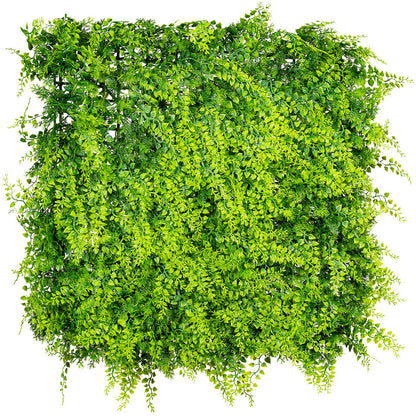 Fern leaf mat, pack of 2, LxWxD 500 x 500 x 70 mm, UV resistant, plastic.