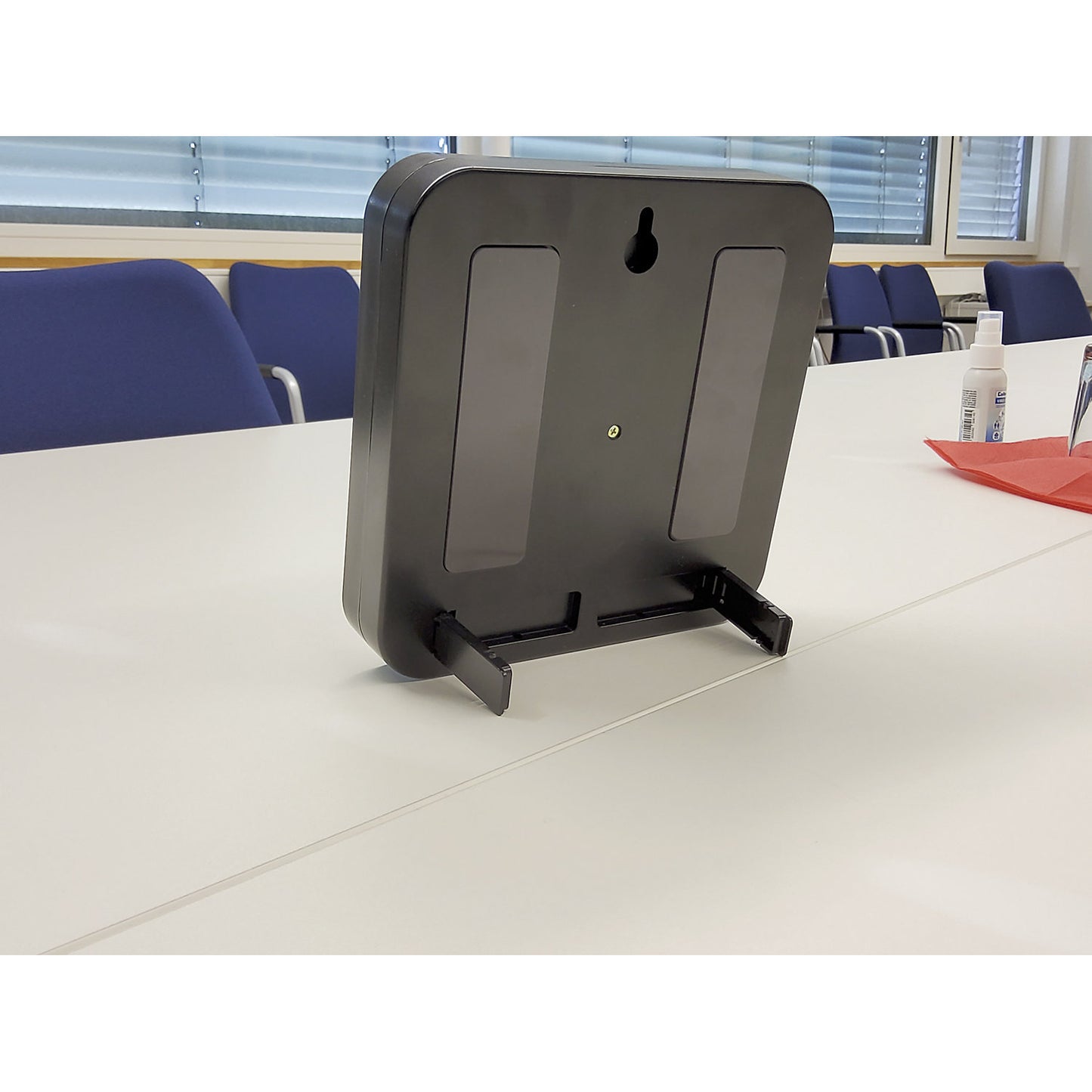 Meeting timer, HxWxD 195 x 195 x 32 mm, black.