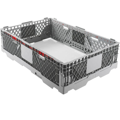 Pallet collar made of HDPE, perforated, foldable, for pallets 1200 x 800 mm.