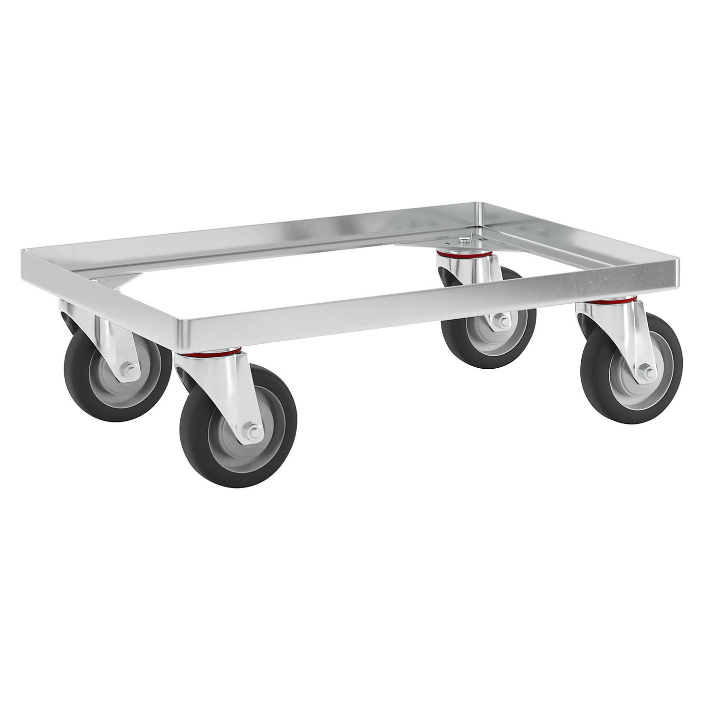 ESD dolly, shelves LxW 610 x 410 mm, ESD model.