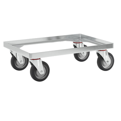 ESD dolly, shelves LxW 610 x 410 mm, ESD model.