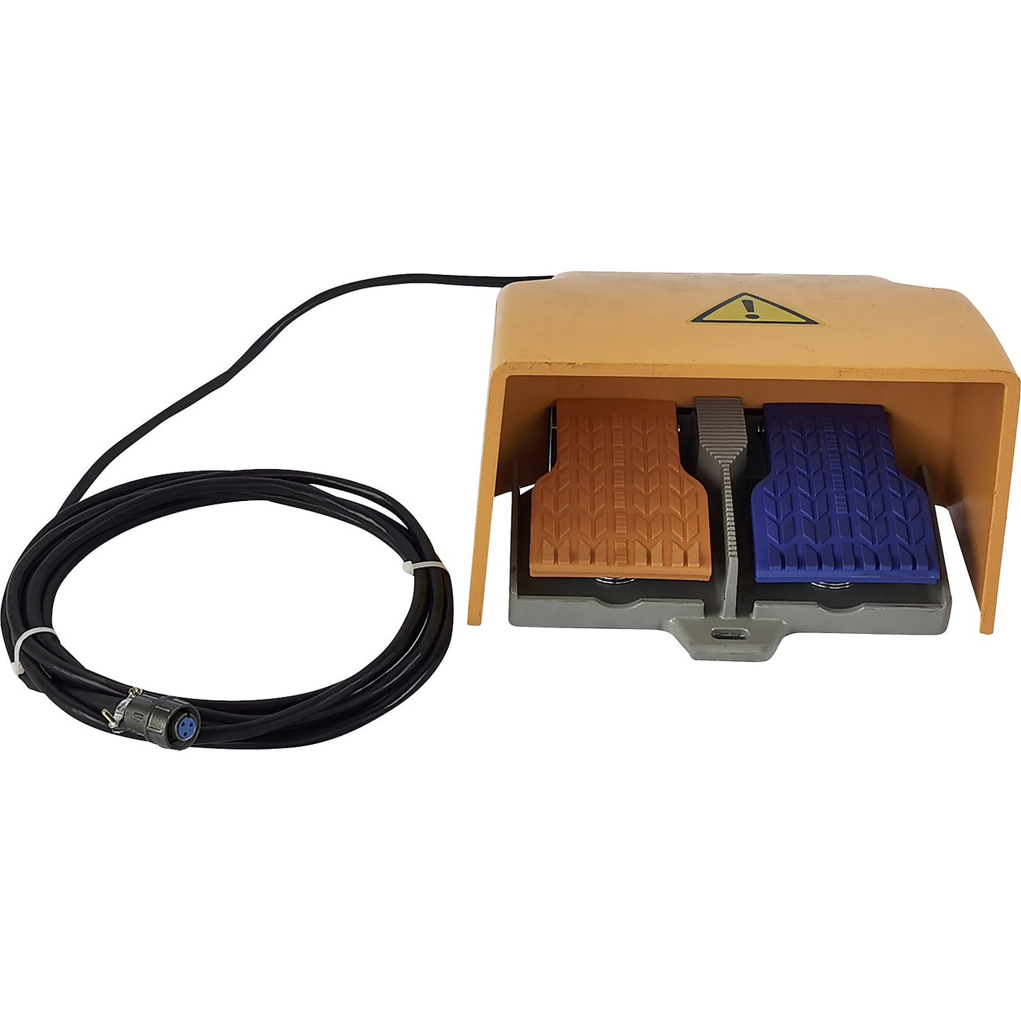 Foot operated control unit, connection cable 3 m, with plug.