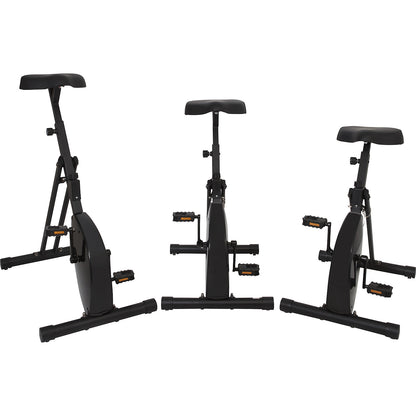Desk bike, MEDIUM, orange / black.