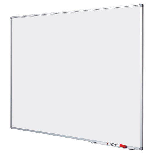 Projection board, extra matt enamelled, WxH 2670 x 1500 mm.