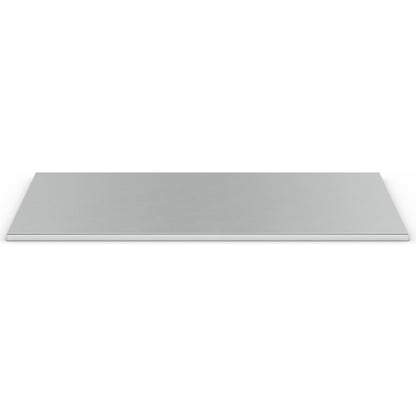 ESD shelf, made of sheet zinc, LxW 1015 x 620 mm.
