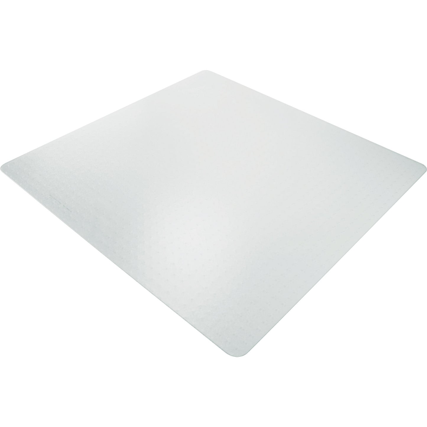 Floor protection mat, with studs for carpeted floors, WxD 1200 x 1100 mm.
