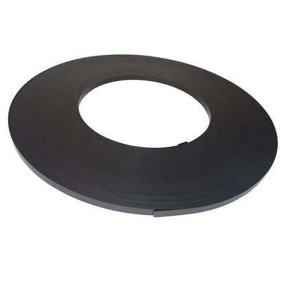 Steel strapping, for strap dispensers, pack of 2, ribbon coil, waxed, strap width 19 mm.