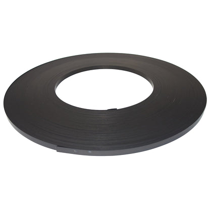 Steel strapping, for strap dispensers, pack of 2, ribbon coil, waxed, strap width 19 mm.