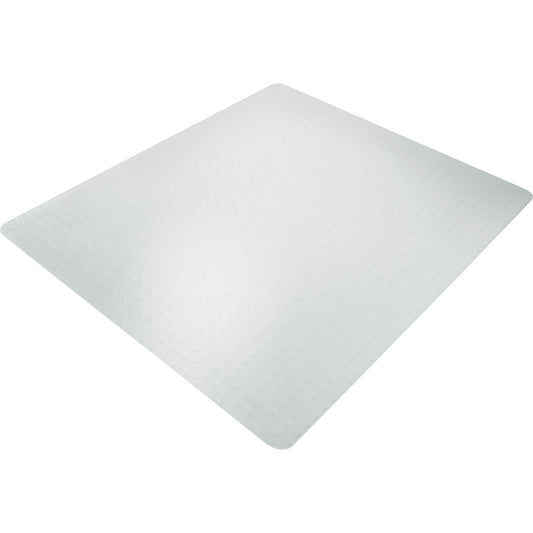 Floor protection mat ECOGRIP SOLID, with studs for carpeted floors, WxD 1200 x 900 mm.