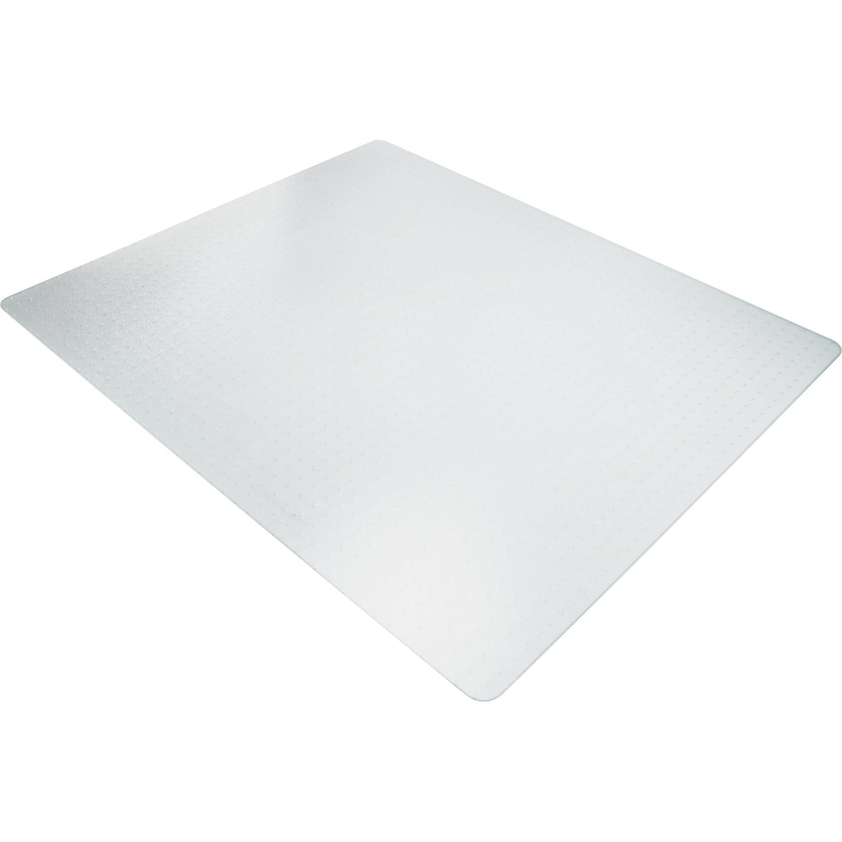 Floor protection mat ECOGRIP SOLID, with studs for carpeted floors, WxD 1300 x 1200 mm.