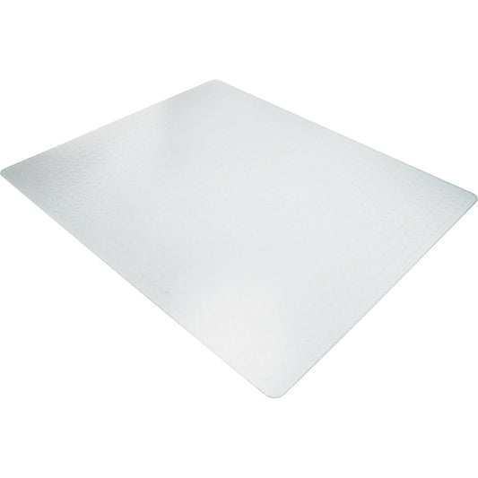 Floor protection mat ECOGRIP SOLID, with studs for carpeted floors, WxD 1300 x 1200 mm.