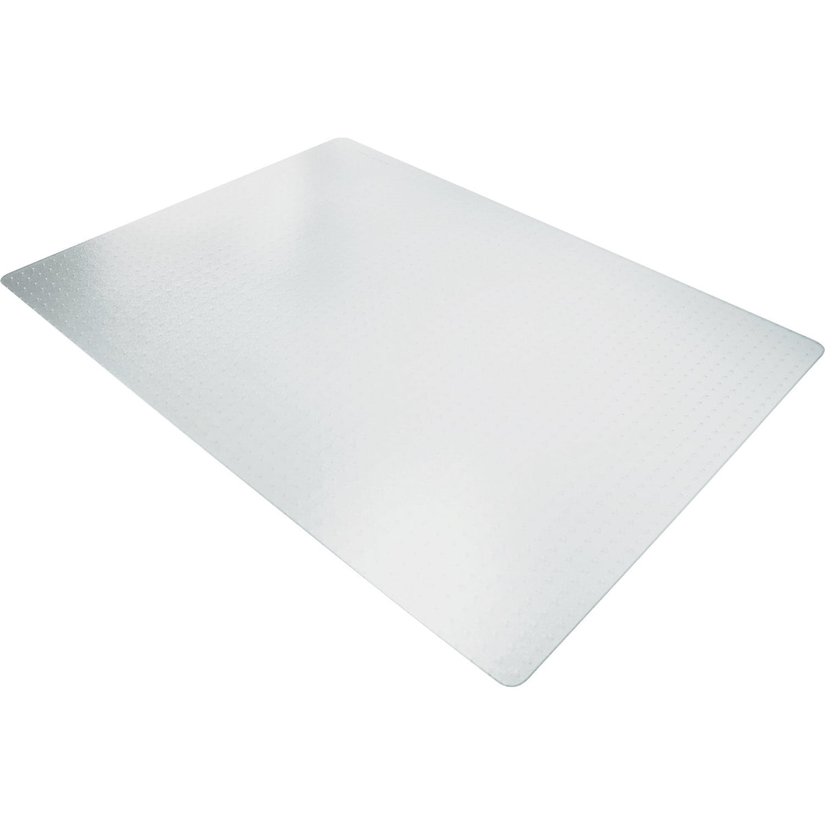 Floor protection mat ECOGRIP SOLID, with studs for carpeted floors, WxD 1500 x 1200 mm.