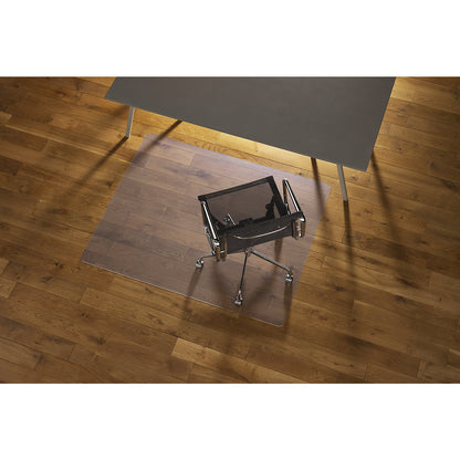 Floor protection mat ECOGRIP SOLID, for smooth and hard floors, WxD 1500 x 1200 mm.