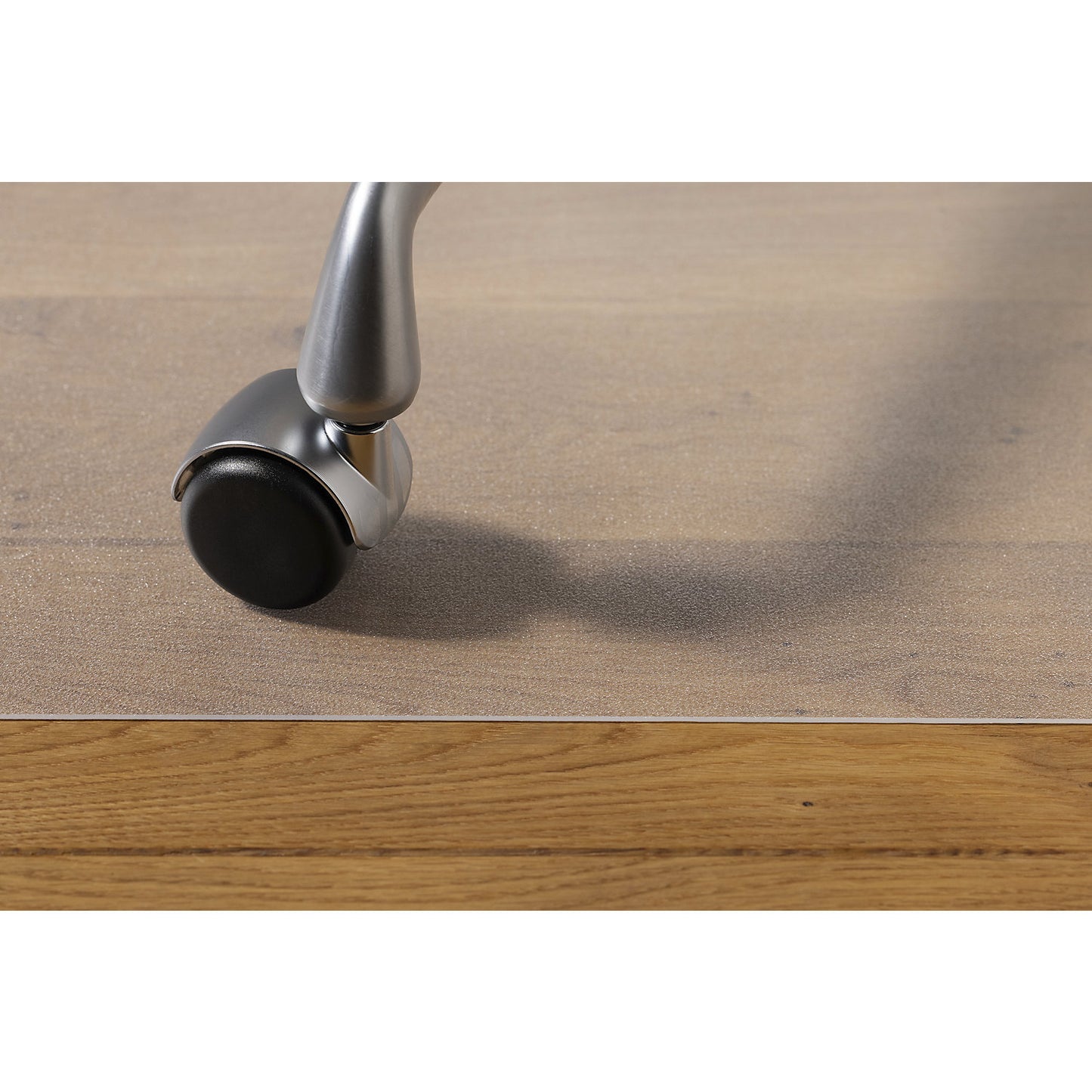 Floor protection mat ECOGRIP HEAVY, for smooth and hard floors, WxD 1200 x 1100 mm.