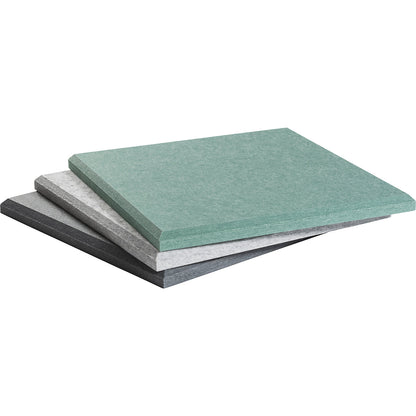 Acoustic wall tile, HxW 300 x 300 mm, 4 x petrol, light grey, dark grey each, pack of 12.