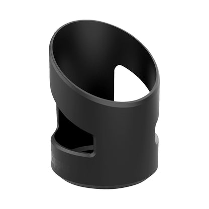 Dispenser bracket, for disinfectant/soap, black.