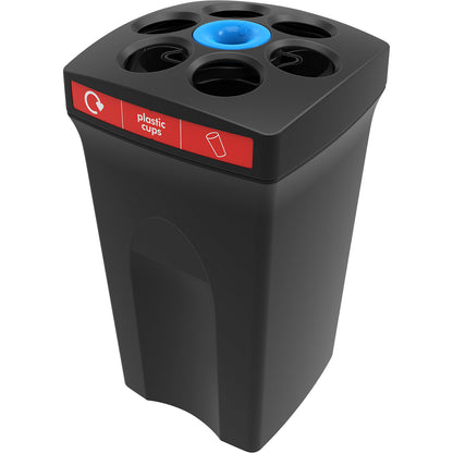 EnviroCup cup collector, capacity 100 l, with red marking.