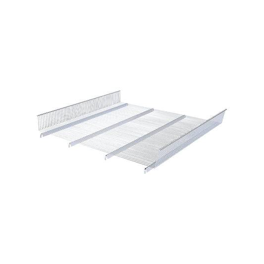 Wire mesh basket, for roll containers, variable insertion.