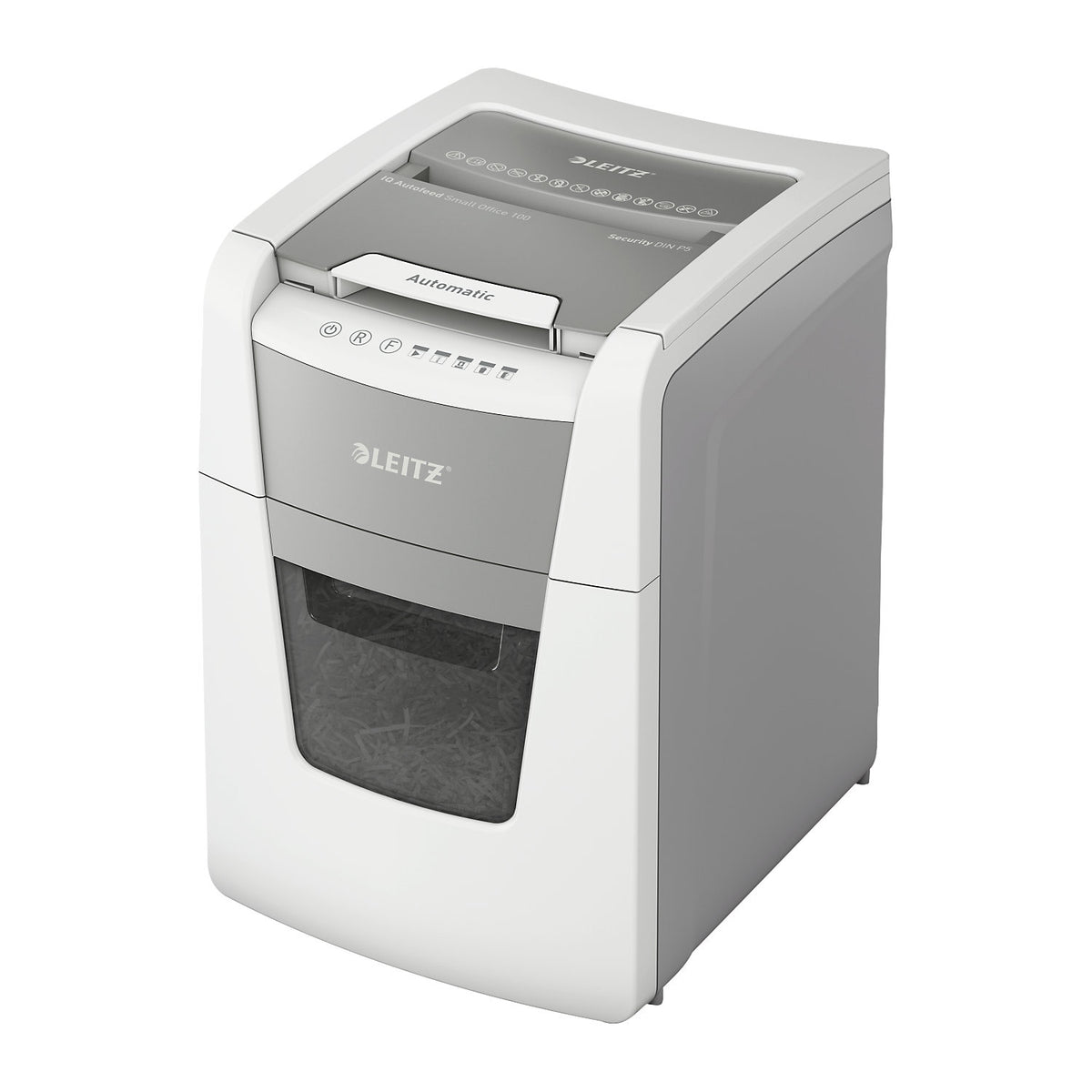 IQ Autofeed Small Office document shredder, collection capacity 34 l, micro cut, 6 sheets.