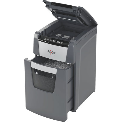 Optimum AutoFeed+ 130M document shredder, collection capacity 44 l, micro cut, 6 sheets.