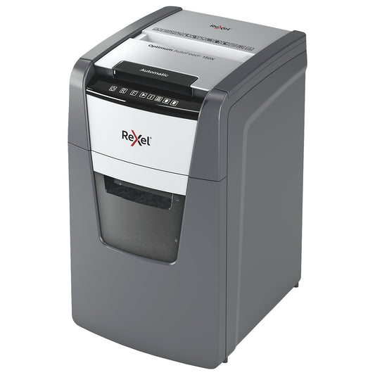Optimum AutoFeed+ 150X document shredder, collection capacity 44 l, particles, 8 sheets.
