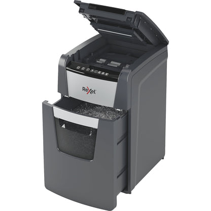 Optimum AutoFeed+ 150X document shredder, collection capacity 44 l, particles, 8 sheets.