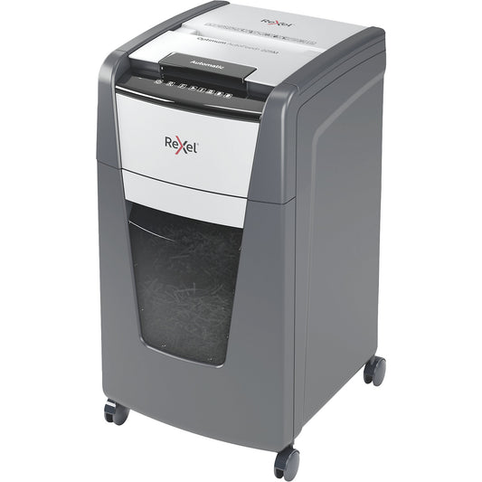 Optimum AutoFeed+ 225M document shredder, collection capacity 60 l, micro cut, 8 sheets.