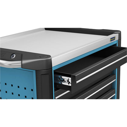 ASSISTENT 179NXL / NXXL tool trolley, width x depth x height 1133 x 518 x 1020 mm, 8 drawers.