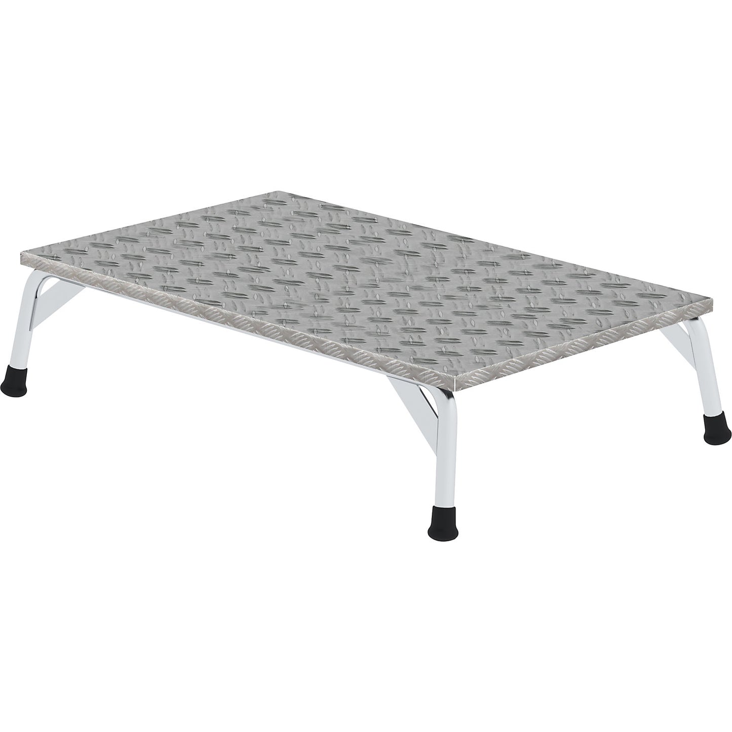 Aluminium work platform, platform LxW 1000 x 600 mm, height 250 mm.