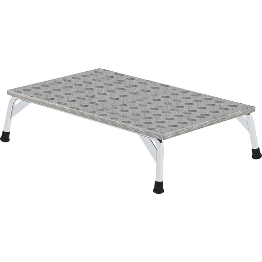 Aluminium work platform, platform LxW 1000 x 600 mm, height 250 mm.
