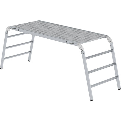 Work platform, folding, platform LxW 1860 x 750 mm, height 970 mm.
