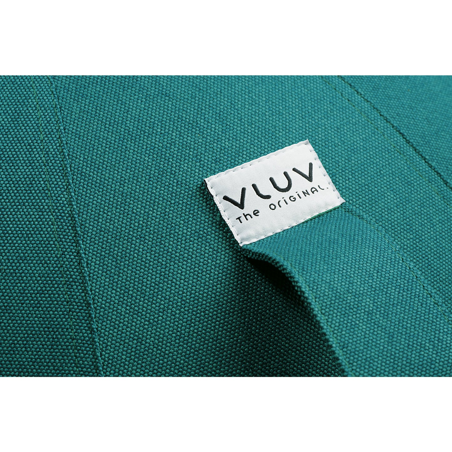 LEIV Swiss ball, fabric cover with the appearance of canvas, 600 - 650 mm, petrol.