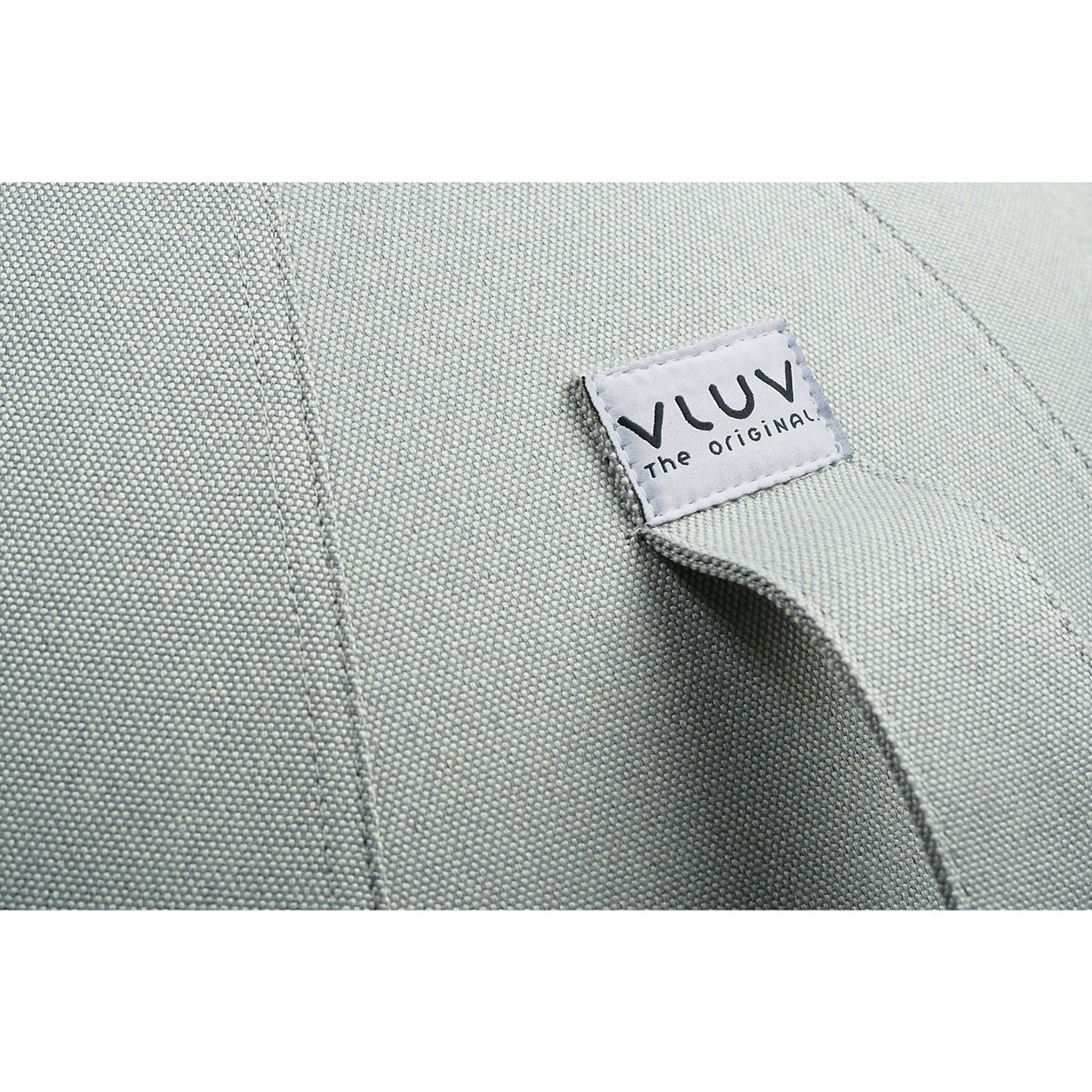 LEIV Swiss ball, fabric cover with the appearance of canvas, 700 - 750 mm, silver grey.