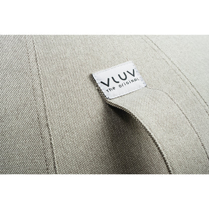LEIV Swiss ball, fabric cover with the appearance of canvas, 600 - 650 mm, stone grey.