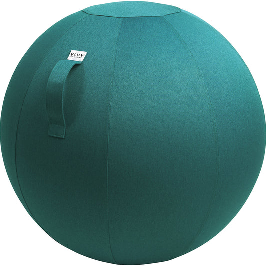 LEIV Swiss ball, fabric cover with the appearance of canvas, 700 - 750 mm, petrol.