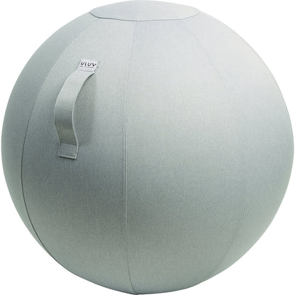 LEIV Swiss ball, fabric cover with the appearance of canvas, 700 - 750 mm, silver grey.