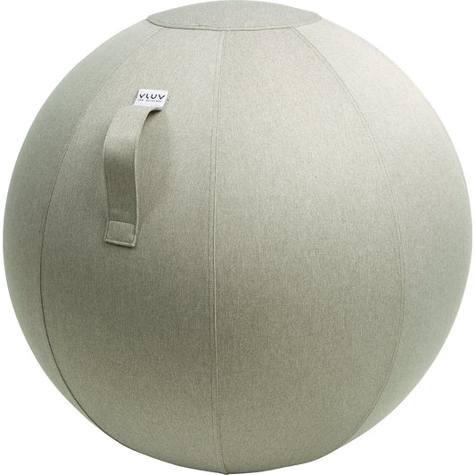 LEIV Swiss ball, fabric cover with the appearance of canvas, 700 - 750 mm, stone grey.