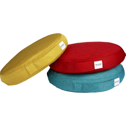PIL&PED LEIV balance cushion, with fabric cover, Ø 360 mm, stone grey.