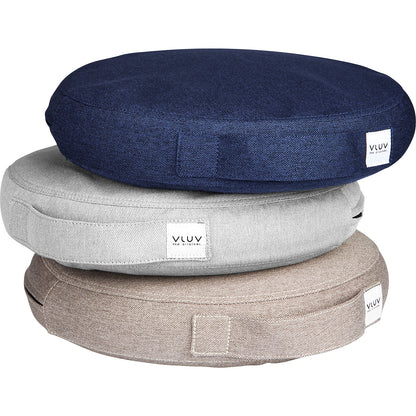PIL&PED LEIV balance cushion, with fabric cover, Ø 360 mm, petrol.