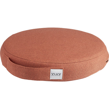 PIL&PED SOVA balance cushion, with fabric cover, Ø 360 mm, salmon orange.