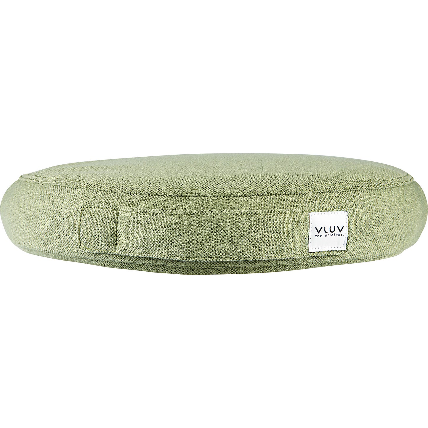 PIL&PED SOVA balance cushion, with fabric cover, Ø 360 mm, pesto green.