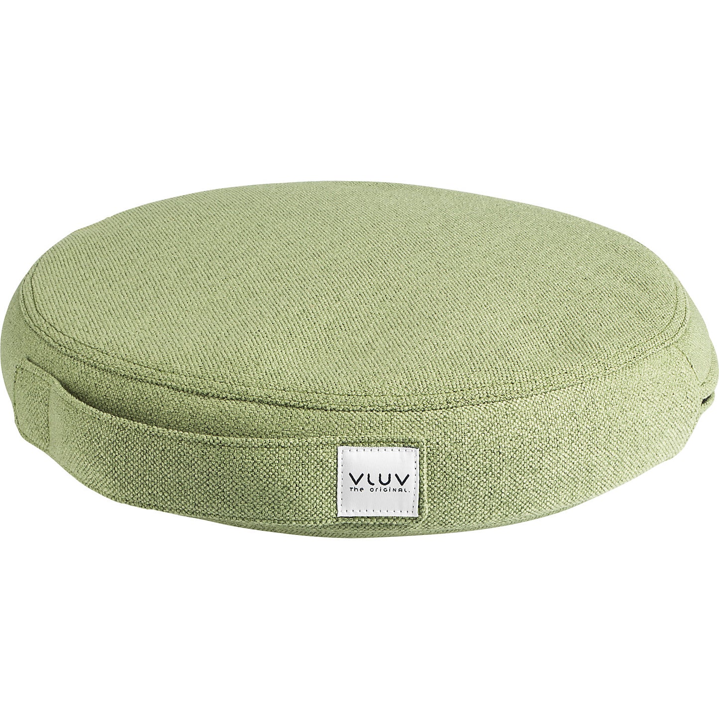 PIL&PED SOVA balance cushion, with fabric cover, Ø 360 mm, pesto green.