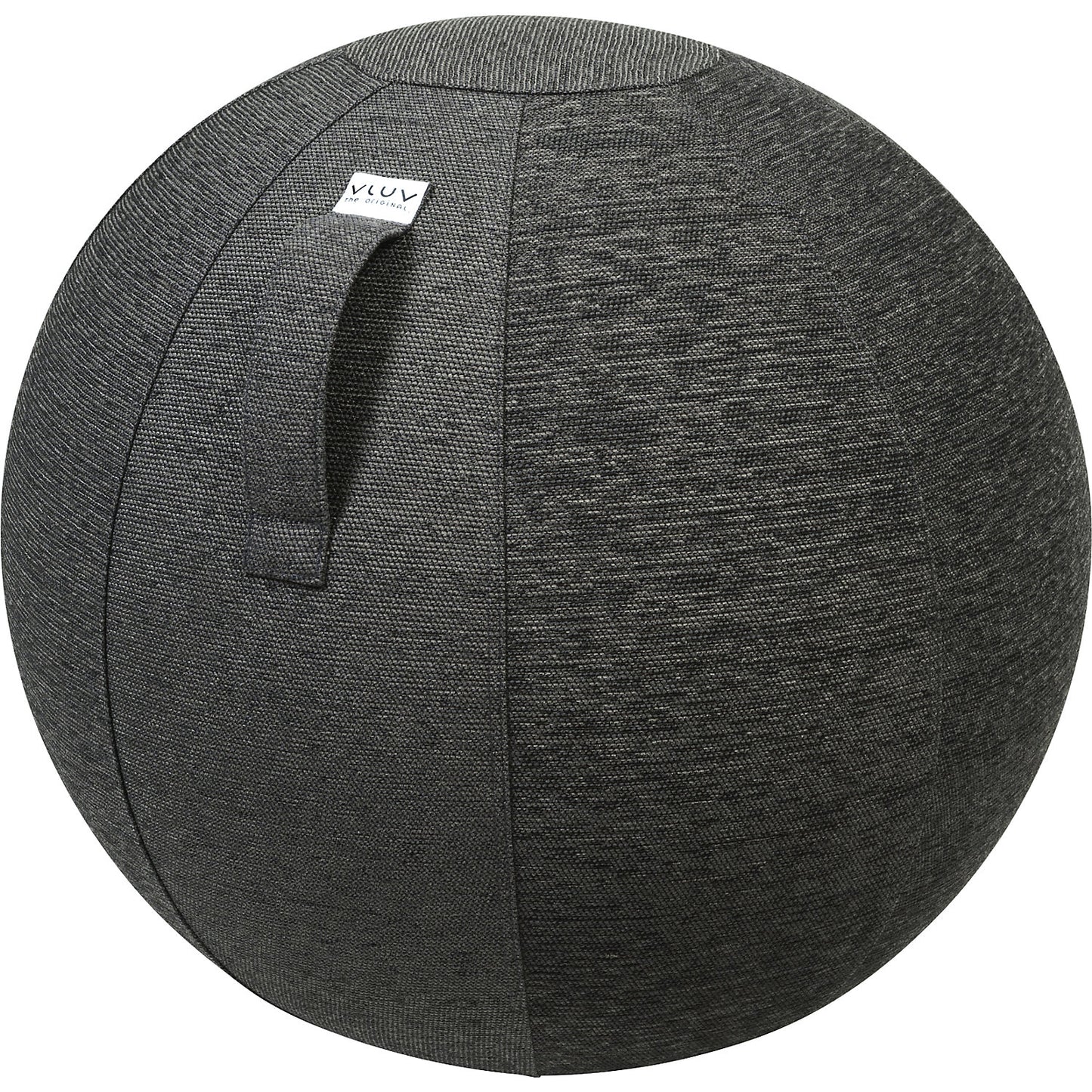 STOV Swiss ball, fabric version, 600 - 650 mm, charcoal.