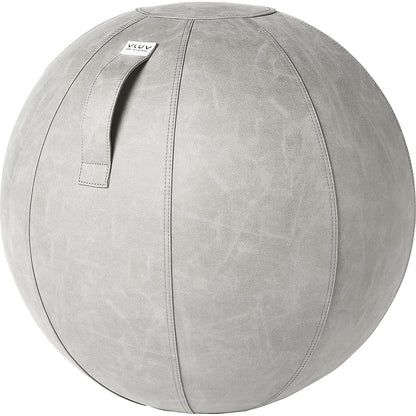 VEGA Swiss ball, vegan vinyl, 600 - 650 mm, cement.