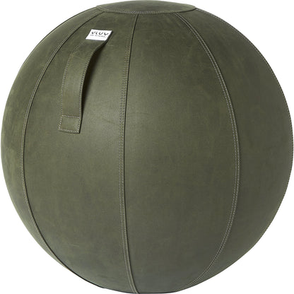 VEGA Swiss ball, vegan vinyl, 600 - 650 mm, moss green.
