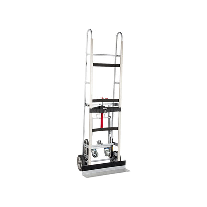Heavy duty sack truck, max. load 500 kg, grey.