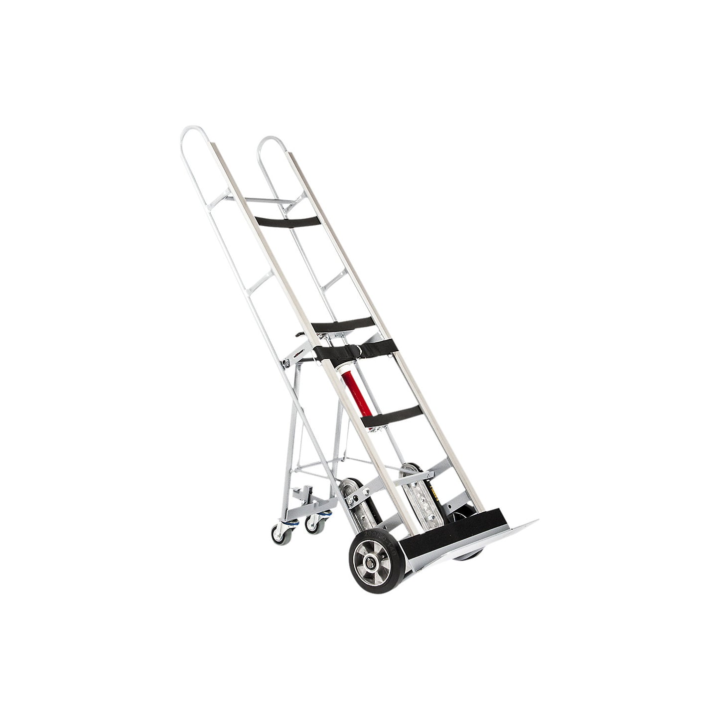 Heavy duty sack truck, max. load 500 kg, grey.