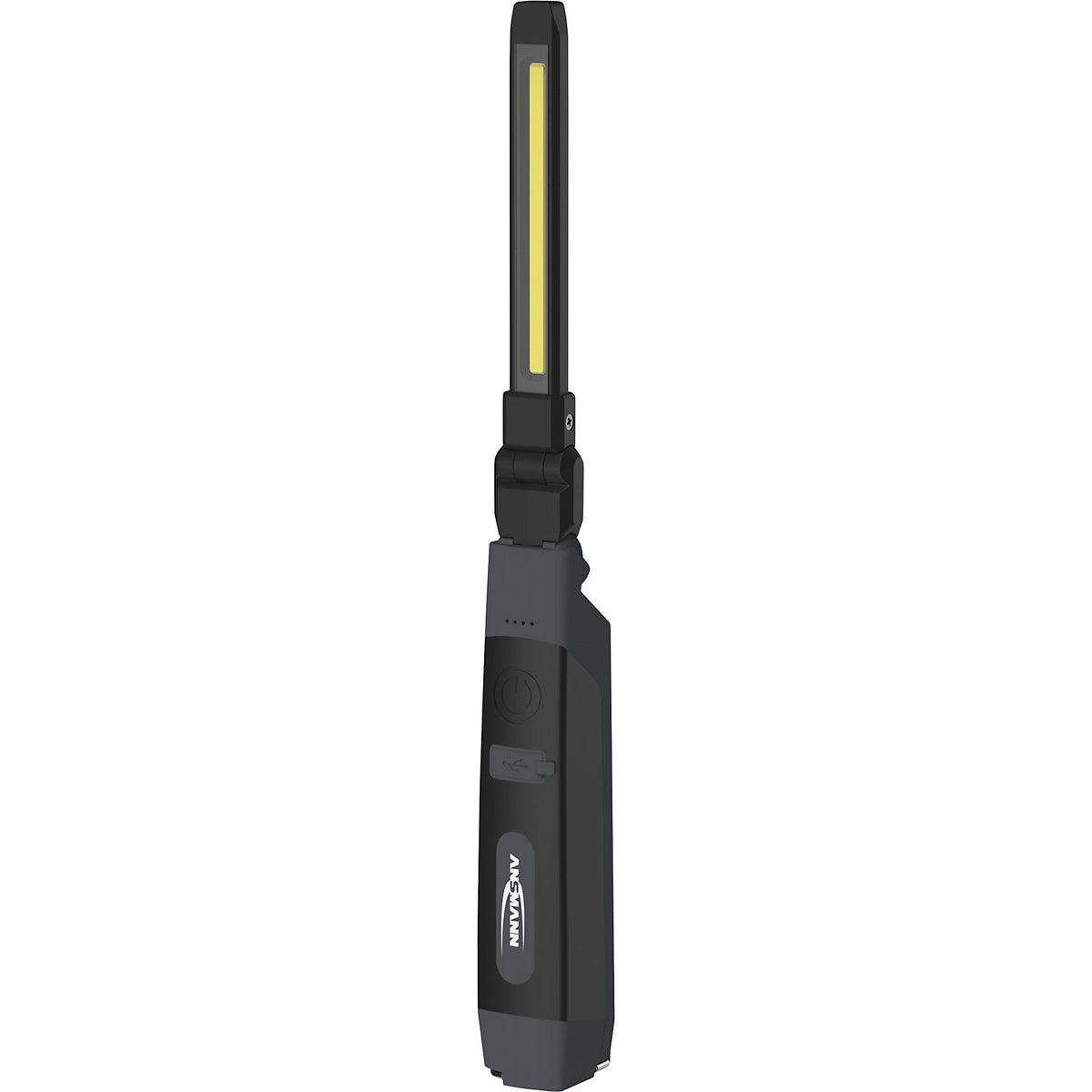 IL500R rechargeable LED work light, 130 / 500 lm, black, LxWxH 320 x 43 x 33 mm.